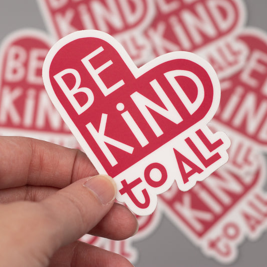 Be Kind Die-cut Stickers