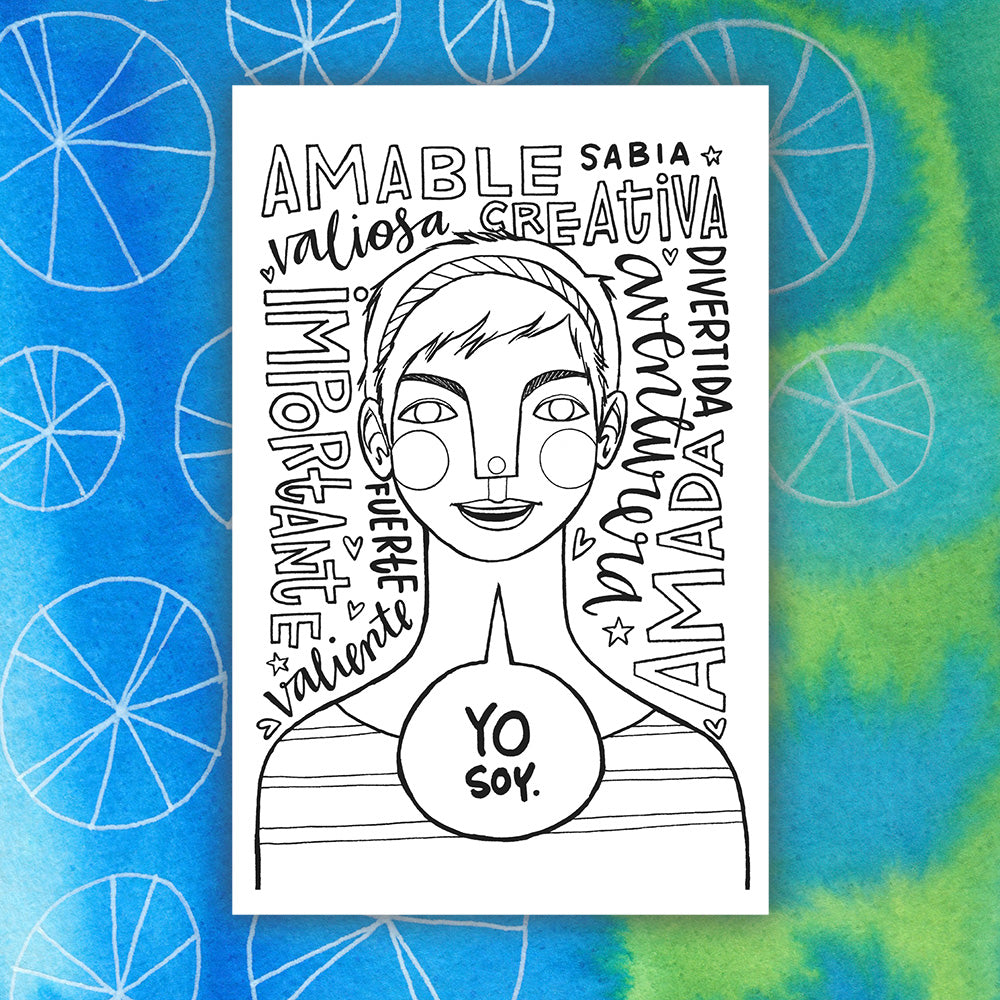 Artísticamente Valiente Coloring Workbook