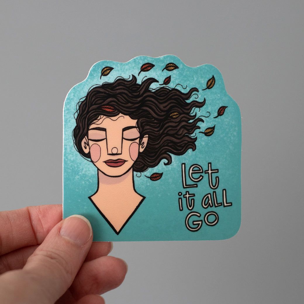 Let it All Go Sticker