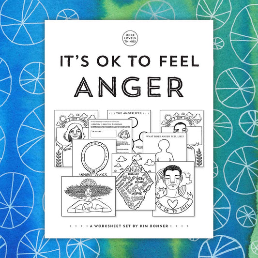 Worksheet Set: It's OK to Feel Anger