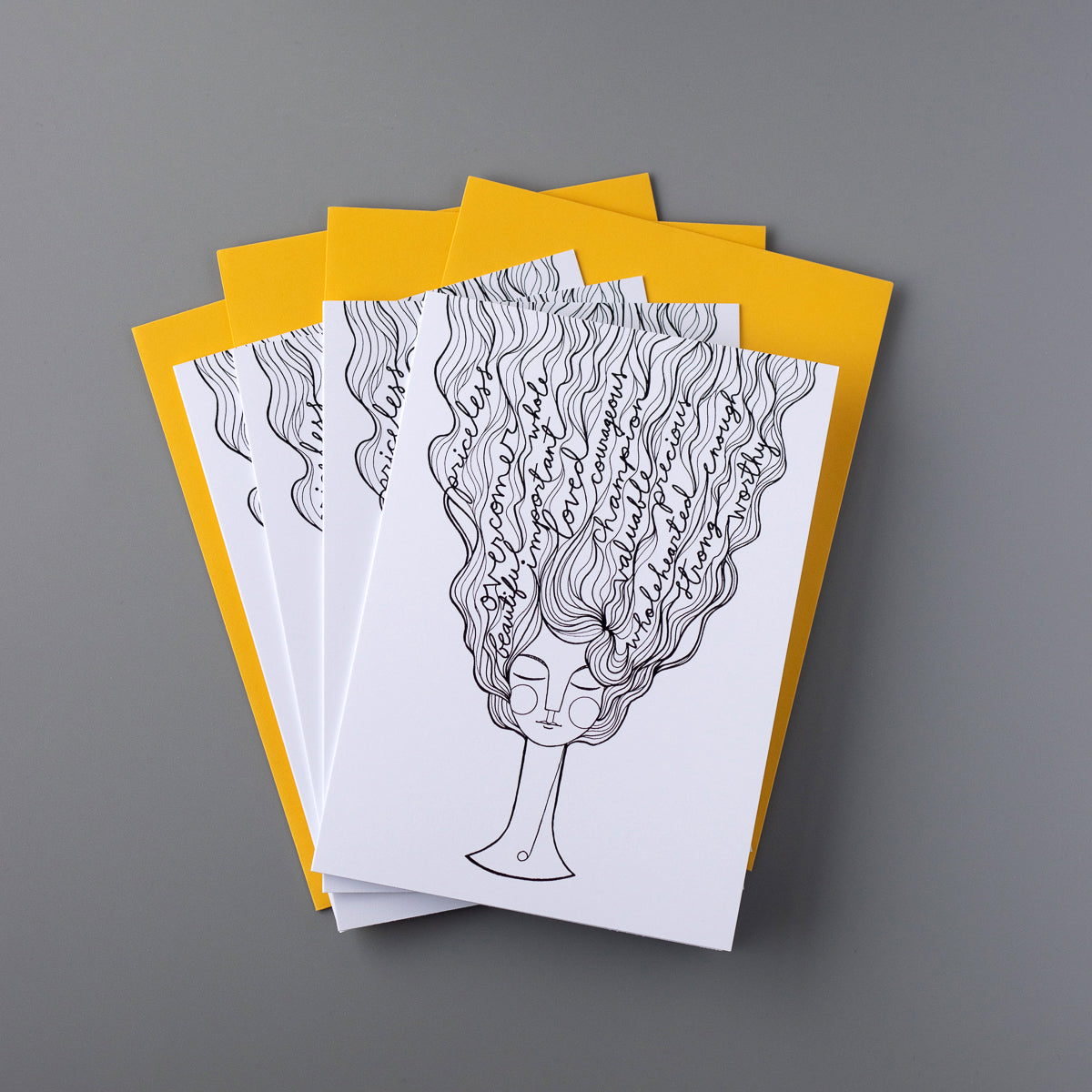 Identity Coloring Cards